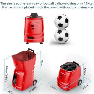 Buy PT-Smart Automatic Tennis Ball Machine Serve Adjustable Speed Angle Durable High Capacity Remote - Image 2