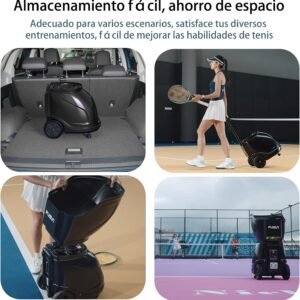 Buy PUSUN PT-9001 Tennis Ball Machine - 150+ Ball APP Remote Intelligent Training Buy PUSUN PT-9001 Tennis Ball Machine - 150+ Ball APP Remote Intelligent Training - Image 7