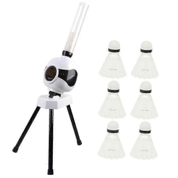 Automatic Badminton Serve Machine – Electric Shuttlecock Launcher for Solo Training | Rendan Sport Shop