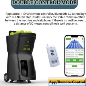 Buy Automatic Tennis Ball Machine – APP Control, 100 Ball Capacity, Multi-Mode Training | Rendan Sport Shop - Image 3
