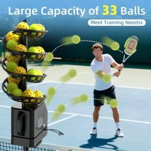 Buy Tennis Baller Automatic Ball Tosser 33 Ball Capacity Portable Serving Machine Buy Tennis Baller Automatic Ball Tosser 33 Ball Capacity Portable Serving Machine - Image 3