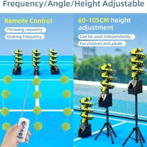 Buy Tennis Baller Automatic Ball Tosser 33 Ball Capacity Portable Serving Machine Buy Tennis Baller Automatic Ball Tosser 33 Ball Capacity Portable Serving Machine - Image 8