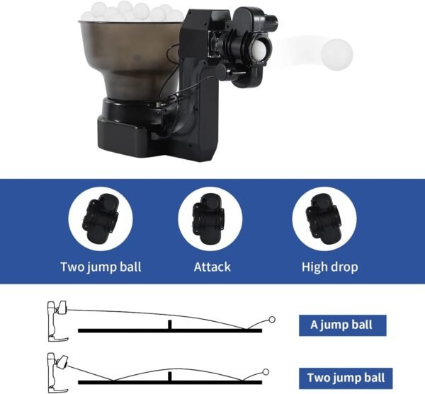 DONSU HP-07 Ping Pong Ball Machine – 36W Professional Table Tennis Robot | Rendan Sport Shop
