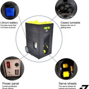 EZ Sports Tennis Ball Machine Compact – Portable, Lightweight, Easy to Use | Rendan Sport Shop - Image 5