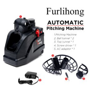 Furlihong 6802BH 2-in-1 Baseball and Tennis Ball Launcher – Battery or AC Powered | Rendan Sport Shop Furlihong 6802BH 2-in-1 Baseball and Tennis Ball Launcher – Battery or AC Powered | Rendan Sport Shop - Image 3