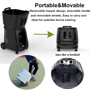 Buy PT-Smart Pro Tennis Ball Machine – Internal Oscillation, Centered Ejection & APP Remote Control Buy PT-Smart Pro Tennis Ball Machine – Internal Oscillation, Centered Ejection & APP Remote Control - Image 7