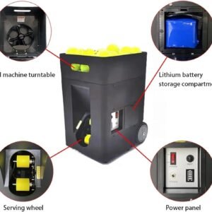 Buy Tennis Ball Machine Practice Launcher 50 Ball Adjustable Angle Speed | Rendan Sport Shop Buy Tennis Ball Machine Practice Launcher 50 Ball Adjustable Angle Speed | Rendan Sport Shop - Image 7