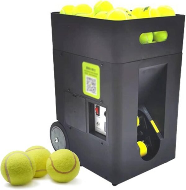 Buy Tennis Ball Machine Practice Launcher 50 Ball Adjustable Angle Speed | Rendan Sport Shop
