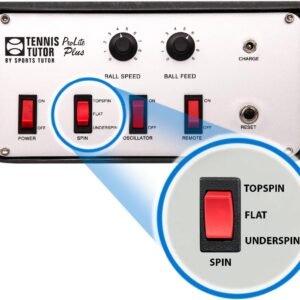 Buy Tennis Tutor Prolite Plus with Remote and One-Touch Topspin – Made in USA | Rendan Sport Shop - Image 3