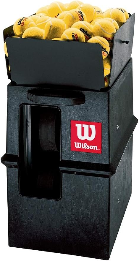 Buy Wilson Portable Tennis Ball Machine – 75 MPH, 110 Ball, 4-Hour Battery, Built-In Oscillator | Rendan Sport Shop