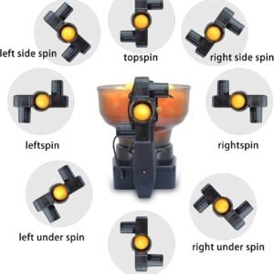 ZXMT Table Tennis Ball Machine – Automatic Ping Pong Robot with 9 Spin Modes, 110 Ball Capacity, 40–70 Balls/Min ZXMT Table Tennis Ball Machine – Automatic Ping Pong Robot with 9 Spin Modes, 110 Ball Capacity, 40–70 Balls/Min - Image 4