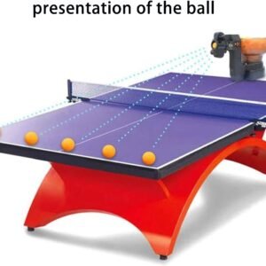 ZXMT Table Tennis Ball Machine – Automatic Ping Pong Robot with 9 Spin Modes, 110 Ball Capacity, 40–70 Balls/Min ZXMT Table Tennis Ball Machine – Automatic Ping Pong Robot with 9 Spin Modes, 110 Ball Capacity, 40–70 Balls/Min - Image 5