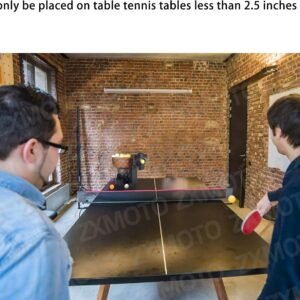 ZXMT Table Tennis Ball Machine – Automatic Ping Pong Robot with 9 Spin Modes, 110 Ball Capacity, 40–70 Balls/Min ZXMT Table Tennis Ball Machine – Automatic Ping Pong Robot with 9 Spin Modes, 110 Ball Capacity, 40–70 Balls/Min - Image 7
