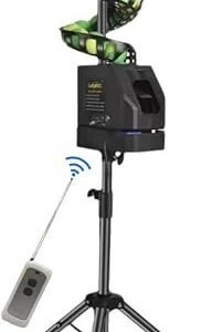 BM17 Tennis Ball Machine – Electric RC Rechargeable Launcher with Adjustable Tripod Combo, 33 Ball Capacity