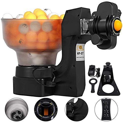 DONSU Ping Pong Ball Machine,36W HP-07 Ping Pong/Table Tennis Robots Automatic Ball Machine Fit Professiona Exercise Training USA Stock DONSU Ping Pong Ball Machine,36W HP-07 Ping Pong/Table Tennis Robots Automatic Ball Machine Fit Professiona Exercise Training USA Stock