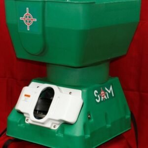 Isam Ultimate Tennis Ball Machine – 300+ Ball Capacity, Wireless Remote, Dual Power (Battery & Electric)
