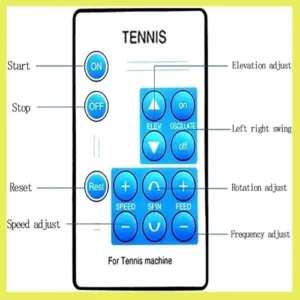 MAHWER Portable Automatic Tennis Ball Launcher with APP Remote MAHWER Portable Automatic Tennis Ball Launcher with APP Remote - Image 7