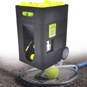 MAHWER Tennis Ball Machine, Portable Automatic Tennis Ball Launcher