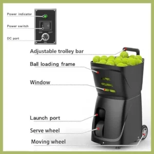MAHWER Tennis Ball Tosser for Self-Play – Beginner Friendly Ball Launcher MAHWER Tennis Ball Tosser for Self-Play – Beginner Friendly Ball Launcher - Image 2