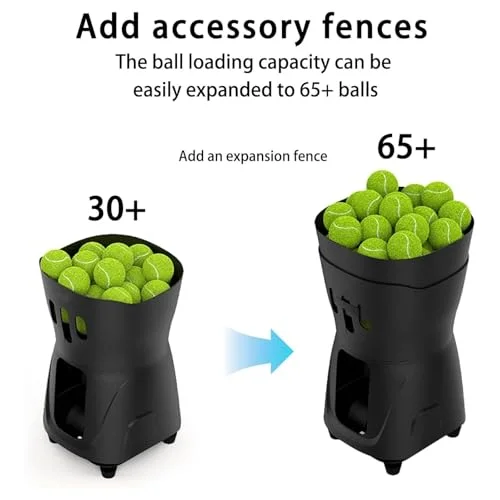 Buy NUHGFTYBF Portable Tennis Ball Machine – APP & Remote Control