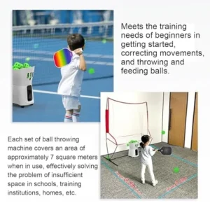Buy NUHGFTYBF Portable Tennis Ball Machine – APP & Remote Control Buy NUHGFTYBF Portable Tennis Ball Machine – APP & Remote Control - Image 8