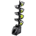 Portable Tennis Ball Thrower – Automatic Plug-In Tennis Serving Machine, 33 Ball Capacity, Adjustable Angle (Indoor & Outdoor Use)