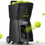 PT Smart Tennis Ball Machine | App-Controlled Personal Coach | Pro Ball Hopper for All Skill Levels | Custom Training Programs | Adjustable Speed...