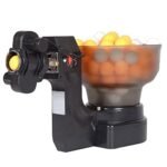 ZXMT Table Tennis Ball Machine – Automatic Ping Pong Robot with 9 Spin Modes, 110 Ball Capacity, 40–70 Balls/Min