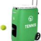 Titan ONE Tennis Ball Machine with 130-Ball Capacity & Internal Oscillation