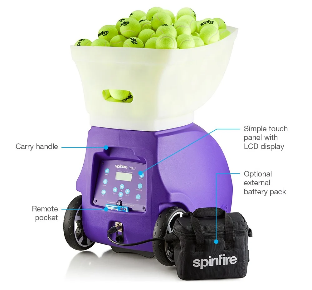 spinfire tennis ball machine for sale