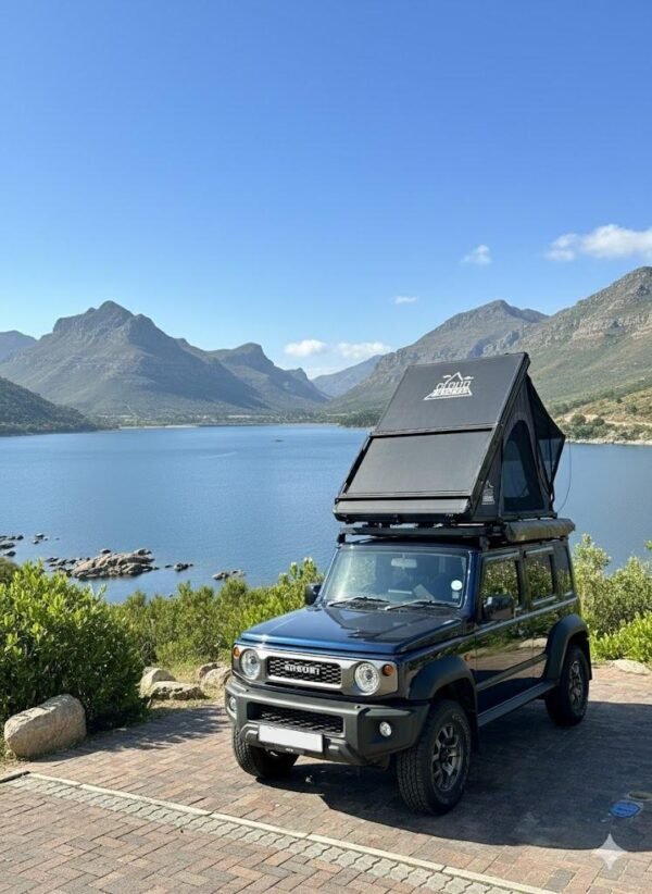 1 Cloud Camper Easy Set Up Waterproof Slimline Car Hardshell Rooftop Tent 4x4 Off-road Camping Hard Shell Roof Top Tent