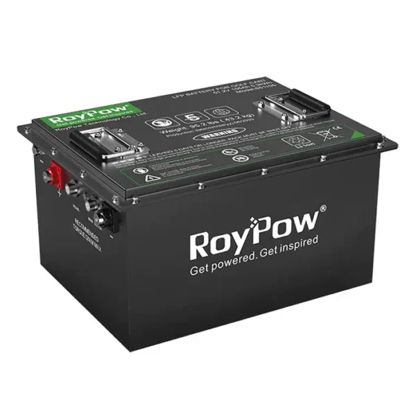 48V-50Ah-Lithium-Golf-Cart-Battery-S5156-for-sale- RoyPow 48V 50Ah Lithium Golf Cart Battery S5156