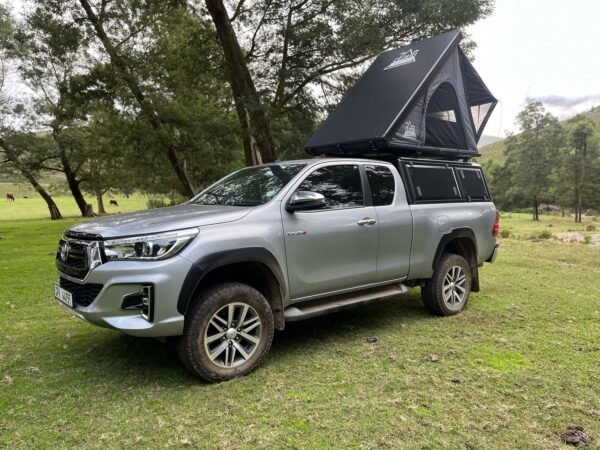 Cloud Camper Easy Set Up Waterproof Slimline Car Hardshell Rooftop Tent 4x4 Off-road Camping Hard Shell Roof Top Tent