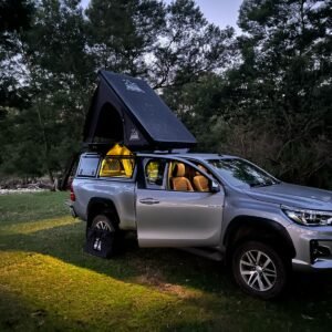 Cloud Camper Easy Set Up Waterproof Slimline Car Hardshell Rooftop Tent 4x4 Off-road Camping Hard Shell Roof Top Tent Cloud Camper Easy Set Up Waterproof Slimline Car Hardshell Rooftop Tent 4x4 Off-road Camping Hard Shell Roof Top Tent - Image 8