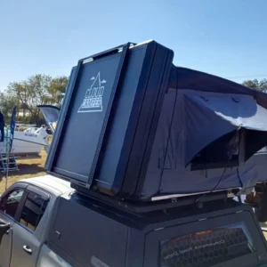 Cloud Camper Kalbarri Z 4-Person Hard Shell Roof-top tent for 4WD Camping (With Solar Panel Bracket, Mattress and Ladder) - Image 8